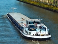 Jannie op het Amsterdam-Rijnkanaal bij Breukelen