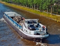 Jannie op het Amsterdam-Rijnkanaal bij Breukelen