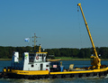 Smit Waalhaven 4 op de Nieuwe Waterweg bij Rozenburg.