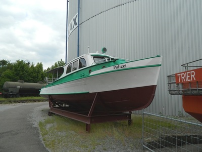 De Polizeimotorboot Speyer.
