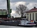 Ecoforce met de Dettmer Schub 125 op het Wesel-Datteln-Kanal bij Flaesheim.