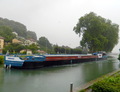 De Adeline op het  Canal de la Marne au Rhine bij Bar le Duc.