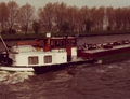 Volharding VII nog met de oude stuurhut op het A'dam-Rijnkanaal.