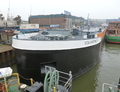 Volharding 6 in afbouw bij Trico Shipyard BV in Rotterdam.