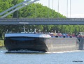 Fidelitas II op het Amsterdam Rijnkanaal.