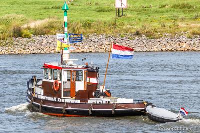 Westerdok op de IJssel in Zutphen.