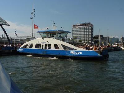 De IJveer 54 tijdens Sail 2015 Amsterdam.