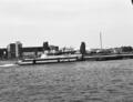Haniel 149 met de duwboot Renella in Dordrecht.