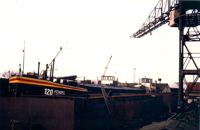 Fendel 120 op de scheepswerf (1961)