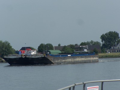 De Drecht & Aar met de duwboot Ruben Ridderkerk.