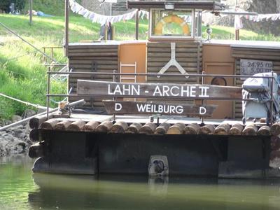 Lahn-Arhe II op de Lahn.