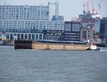 De Jordy met de duwboot Atlantis Rotterdam.