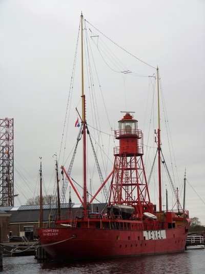 Lichtschip 10-Texel Den Helder.