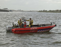 De Brandweerboot Dordrecht.