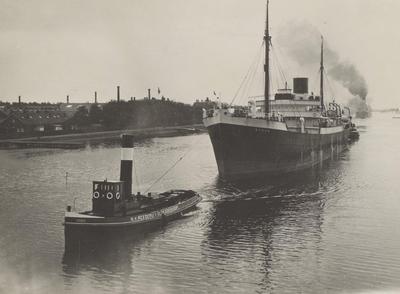 De onbekende Goedkoop stoomsleepboot Noordzeekanaal.