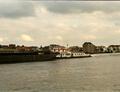 Westrag 101 met de duwboot Eurotrans 1 in Dordrecht.