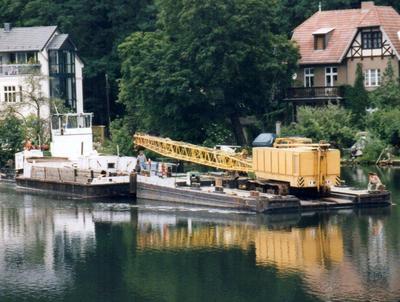 De OP-2860 & SG-3291 met de duwboot Lumme Woltersdorf.
