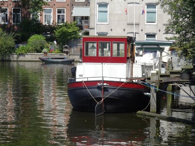 Onbekend woonschip Amsterdam.