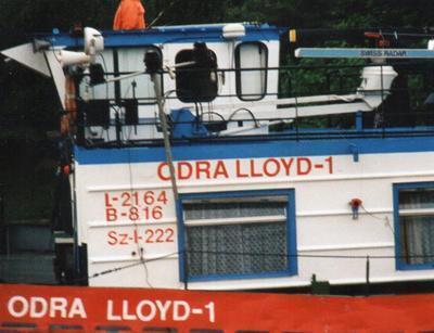 De Odra Lloyd 1 op de Spree Berlin.