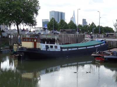 Onbekend motorvrachtschip Rotterdam.