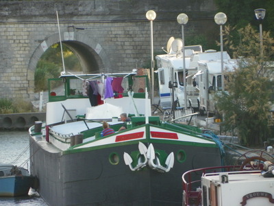 Massabielle op het Canal du Midi.