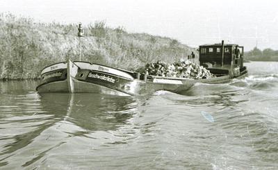 Geschwisterliebe in 1949 op het Dordmund-Ems-kanal.