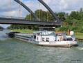 Claudia op het Mittellandkanal bij Braunschweig.