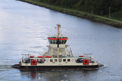 K&uuml;strin bij Nobiskrug op het Kieler Kanaal.