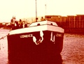 Leonieke II in de Kanaalhaven in Nijmegen.