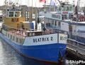 Beatrix 2 in de haven van Yerseke.
