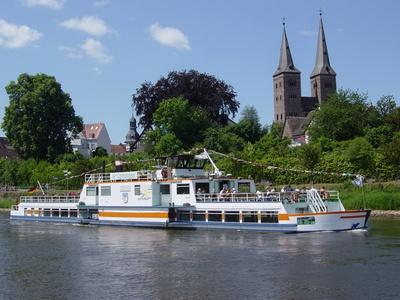 Hoizminden op de Weser.