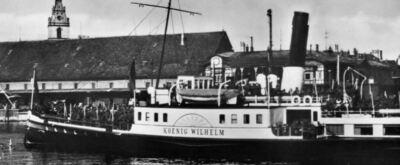König Wilhelm in Friedrichshafen.