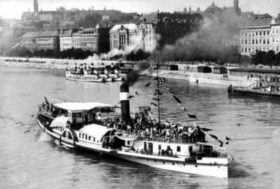 Kossuth op de Donau.