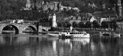 Onbekende passagiersschip in Heidelberg.