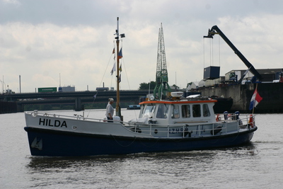 Hilda in Hamburg.