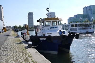 Hydrex 7 in het Asiadok in Antwerpen.