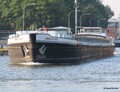 Umschlag op de Middenweser bij de sluis Drakenburg.