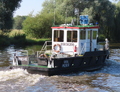 Riehe op de Mittelweser.