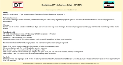 Beknopte historie van deze rederj.